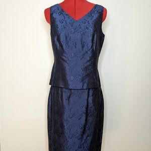 Ann Taylor silk blouse and skirts set